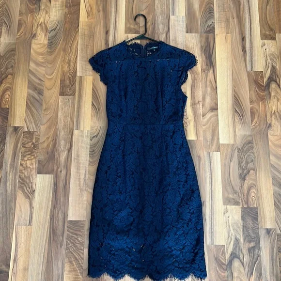 Merokee | Dresses | Navy Blue Fitted Dress Size Small Worn Once | Poshmark Merokee | Dresses | Navy Blue Fitted Dress Size Small Worn Once | Poshmark